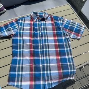 Jos. A. Bank short sleeve button up size M